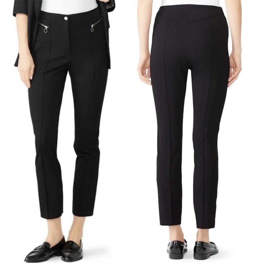 Opening Ceremony Black Ski Pants Gold Zip Pockets SS19 NWT Size 0 $295 Apres Ski